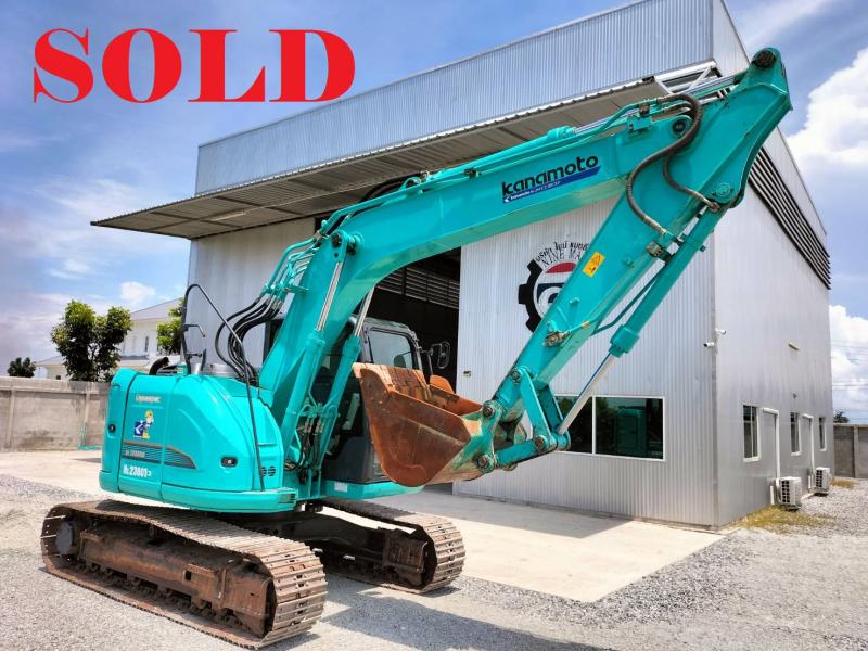 ขายแล้ว เครื่องจักร รถขุด Kobelco