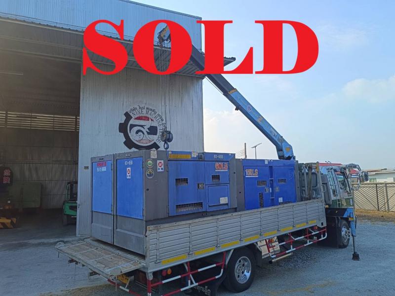 ขายแล้ว เครื่องจักร เครื่องปั่นไฟ Denyo